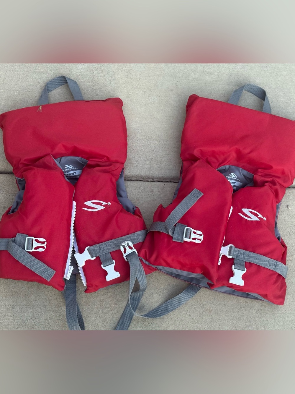 Infant Life Jacket Vest - Red